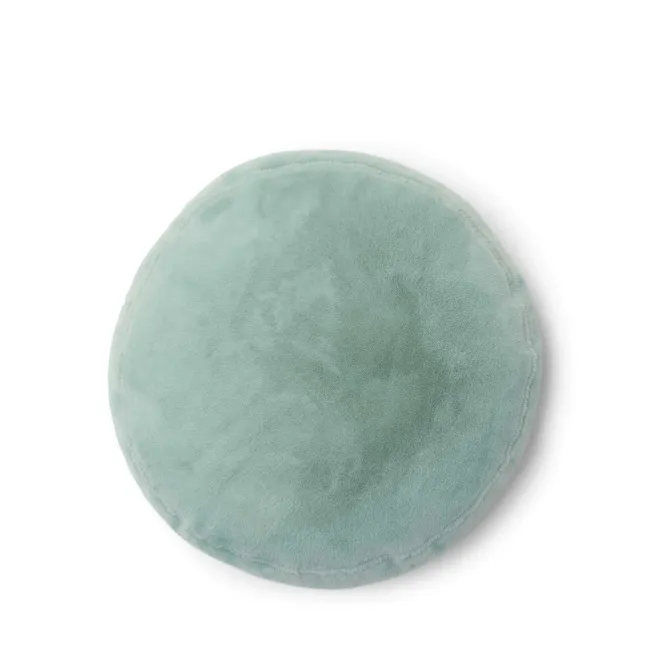 Furry Decorative Pillow 45cm Green