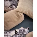 Furry Decorative Pillow 45cm Beige - 3