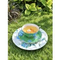 Set: 2 Jasper Conran Chinoiserie Green Tea Cups with Saucers 250ml - 4