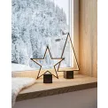 Star Lamp 34cm 1,5W 165lm 2200-2700K Silver - 3