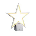 Lampa Gwiazda 34cm 1,5W 165lm 2200-2700K srebrna
