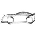 Sports car-shaped cookie cutter 10 cm - 1