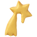 Shooting star-shaped cookie cutter with incision 6.5 cm - 3