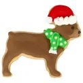 Bulldog-shaped cookie cutter 6 cm - 3