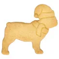 Bulldog-shaped cookie cutter 6 cm - 2
