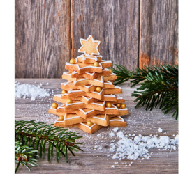 Komplet 6 wykrawaczy Gwiazdy 2,5-9cm