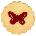 Butterfly-shaped cookie cutter 5 cm - 6