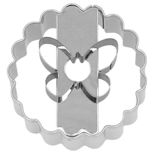 Butterfly-shaped cookie cutter 5 cm - 1