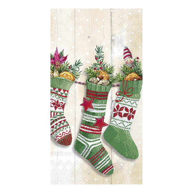 Serwetki 42x33cm Knit Socks - 1