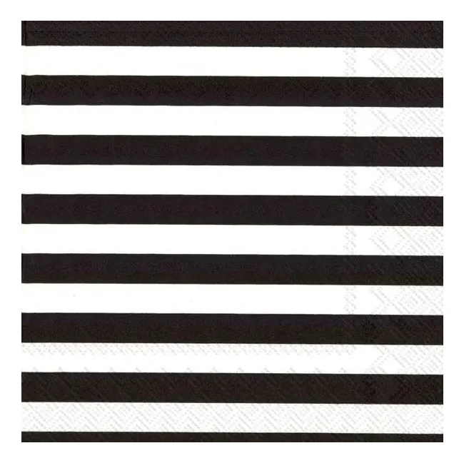 Napkins 25x25cm Tasaraita