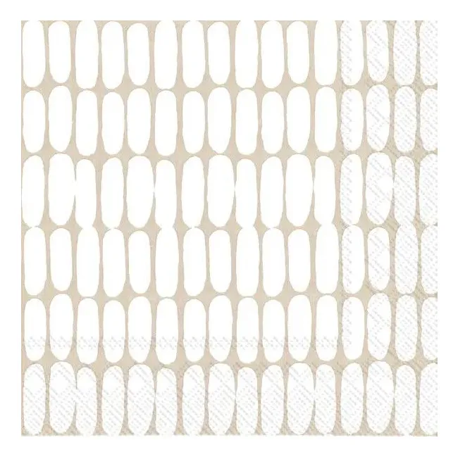 Napkins 25x25cm Alku Cream