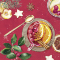 Serwetki 25x25cm Mulled Wine - 1