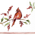 Napkins 25x25cm Christmas Cardinal - 1