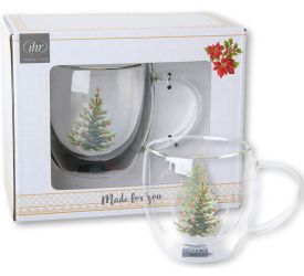 Szklanka Classic Christmas Tree 250ml