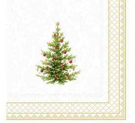 Serwetki 33x33cm Classic Christmas Tree