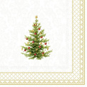 Serwetki 33x33cm Classic Christmas Tree - 1