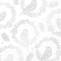 Serwetki 33x33cm Bright Bird Wreath - 1