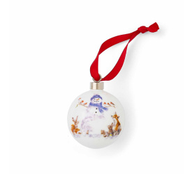 Bombka Wrendale Designs 7cm bałwan 