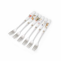 Wrendale Designs 6 piece cake fork set. - 1