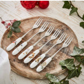 Wrendale Designs 6 piece cake fork set. - 4