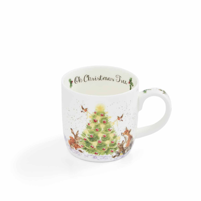 Wrendale Designs 310ml Christmas tree mug