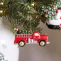 Christmas Tree Christmas Pendant 5.2x10cm fire truck - 5