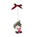 Christmas Tree 9cm snowman with Christmas tree pendant - 2
