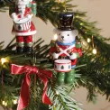 Christmas Tree 9.5x4.5cm teddy bear nutcracker pendant - 5
