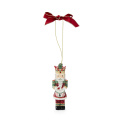 Christmas Tree 10x3.5cm Nutcracker Christmas Tree Pendant - 1