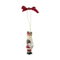 Christmas Tree 10x3.5cm Nutcracker Christmas Tree Pendant - 2