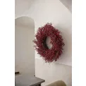 Red berry wreath 100cm - 3