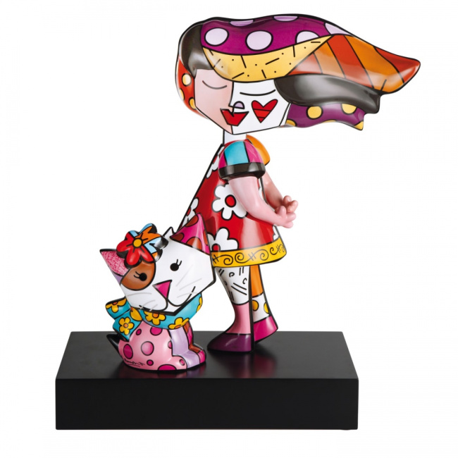 Figurka My Lovely Friend 41,5x47x18cm Romero Britto Limited Edition