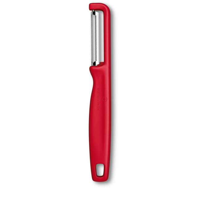 Lota vertical peeler serrated double-sided red