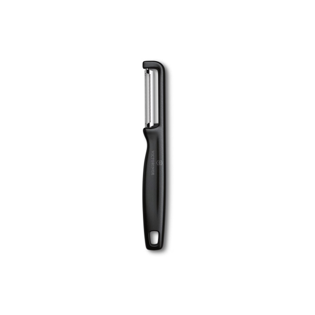 Lota vertical peeler serrated double-sided black