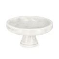 The decorative Kandy pedestal bowl 25x12,5cm white