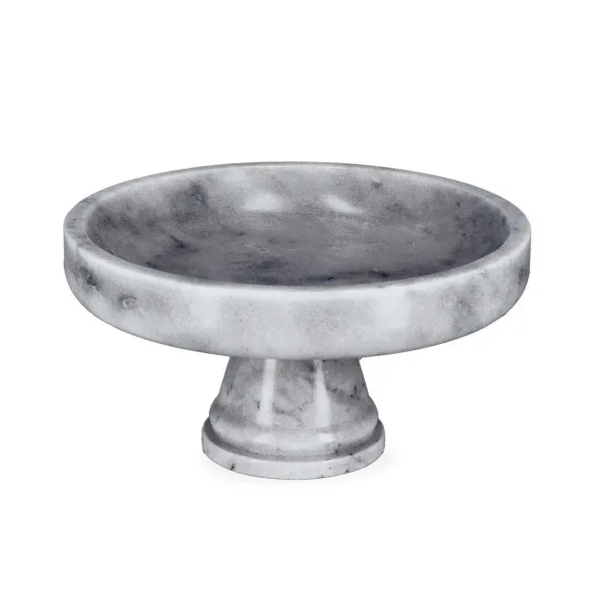 Dekoracyjna Misa na nodze Kandy 25x12,5cm szara