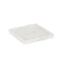 Talerz dekoracyjny Kandy 20x20cm biały - 1