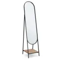 Valentin standing mirror 173,5x40cm black - 1