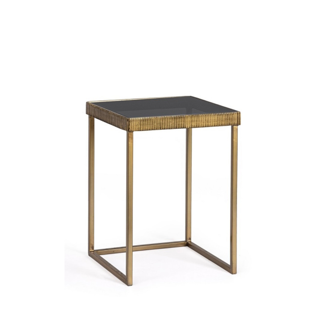 Yamir coffee table 58x35cm size S gold