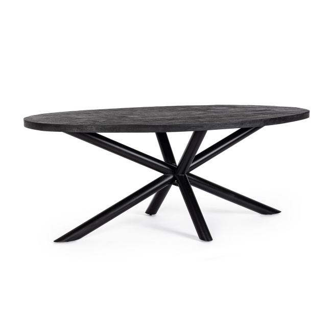 Hastings table 200x110cm black