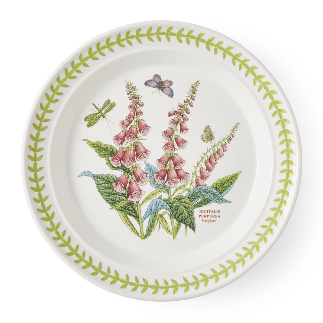 Botanic Garden 21.5cm breakfast plate foxglove