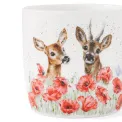 Wrendale Designs 310ml deer and roe deer mug - 3