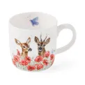 Wrendale Designs 310ml deer and roe deer mug - 5