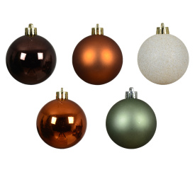Komplet 30 bombek 3cm kula 