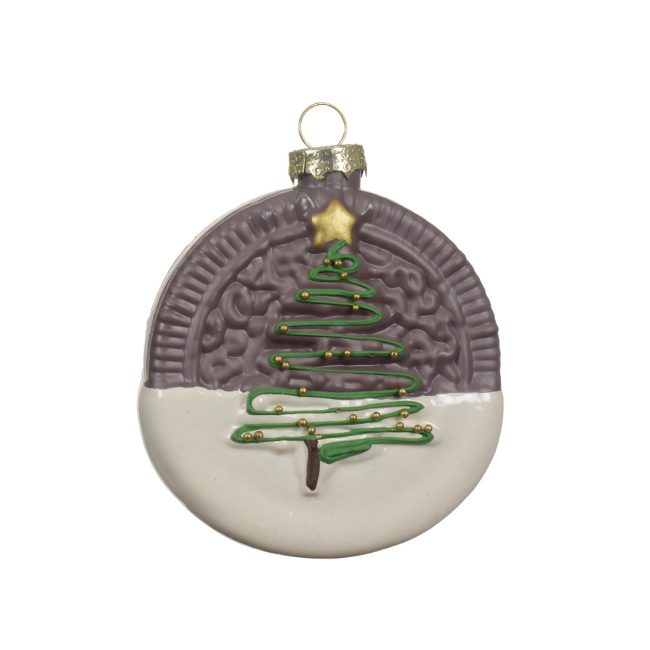 Christmas tree pendant 8.8cm with Christmas tree