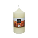 Paraffin candle 15x7,5cm cream - 1