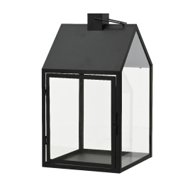 Latarnia Domek 45x25cm rozmiar L czarny