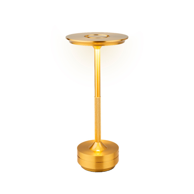 LED lamp 28x12.8cm gold