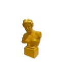 Figurka Popiersie Afrodyty 18cm Neoclassico żółty