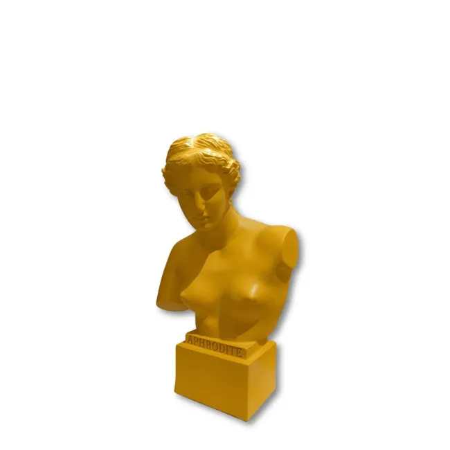 Figurka Popiersie Afrodyty 18cm Neoclassico żółty